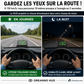 Affichage tête haute (HUD) GPS automobile Compteur de vitesse numérique
