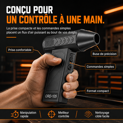 ⚡ Souffleur d'air Turbo sans fil – 50 % DE RÉDUCTION, offre à durée limitée ! 🏷️
