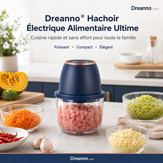 ✨Hachoir et Broyeur à Ail Électrique Sans Fil – Multifonctionnel & Portable