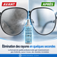 Spray réparateur pour rayures sur les verre