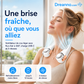 ❄️ Ventilateur de climatisation pour la nuque – Un rafraîchissement personnel ultra-silencieux pour l'ét