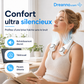 ❄️ Ventilateur de climatisation pour la nuque – Un rafraîchissement personnel ultra-silencieux pour l'ét