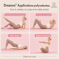 🤸‍♀️ 60% de réduction ! Ballon de yoga alvéolé anti-éclatement