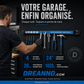 🔧 Barre porte-outils magnétique de 30 kg – Système de rangement robuste pour garage et atelier