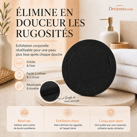 🚿 Éponges de bain exfoliantes