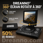 📺 Lecteur DVD/EVD portable HD 7,8" – Grand écran, rechargeable et compatible DVD/CD/USB/SD – Idéal pour la maison et les voyages 🔥 50 % de réduction