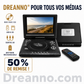 📺 Lecteur DVD/EVD portable HD 7,8" – Grand écran, rechargeable et compatible DVD/CD/USB/SD – Idéal pour la maison et les voyages 🔥 50 % de réduction