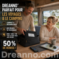 📺 Lecteur DVD/EVD portable HD 7,8" – Grand écran, rechargeable et compatible DVD/CD/USB/SD – Idéal pour la maison et les voyages 🔥 50 % de réduction