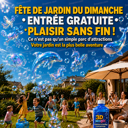 Solution moussante hautement concentrée pour enfant