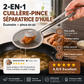 🍳 50 % de réduction ! Pince de cuisine 2 en 1 : cuillère et passoire tout-en-un. En acier inoxydable, idéale pour frire, égoutter et servir. 💪