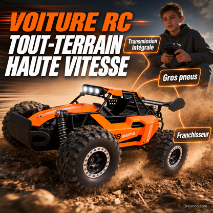 Véhicule tout-terrain radiocommandé à grande vitess