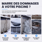 Coussin gonflable rond pour préparer les piscines pour l'hiver