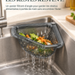 🔥Égouttoir triangulaire à fixation magnétique | Rangement pour restes et déchets de cuisine | Étagère de cuisine | Filtre égouttoir | Sans perçage 🧽