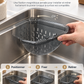 🔥Égouttoir triangulaire à fixation magnétique | Rangement pour restes et déchets de cuisine | Étagère de cuisine | Filtre égouttoir | Sans perçage 🧽