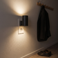 ❄️Promotion estivale : 50 % de réduction !✨Applique murale enfichable « du crépuscule à l'aube » – Lumière chaude de 3000 K vers le haut et vers le bas avec prise électrique à boucle