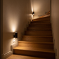 ❄️Promotion estivale : 50 % de réduction !✨Applique murale enfichable « du crépuscule à l'aube » – Lumière chaude de 3000 K vers le haut et vers le bas avec prise électrique à boucle