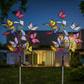 🦋Lumières solaires extérieures en forme de papillon💐