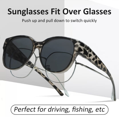 🎉OFFRE LIMITÉE : SEULEMENT 6,99 £ !!😎 Lunettes de soleil à porter par-dessus vos lunettes, avec protection UV40