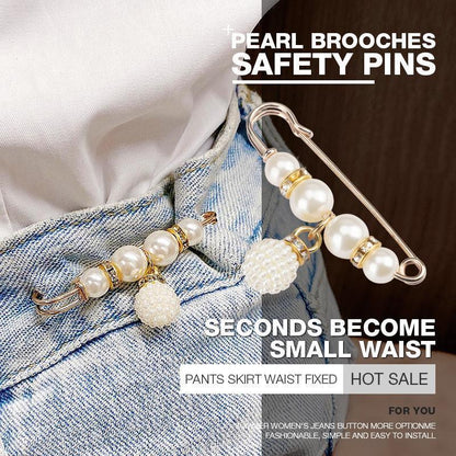 Broche perlée Clips de décoration pour vêtements