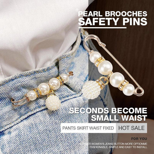 Broche perlée Clips de décoration pour vêtements