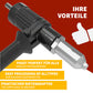 ⚡ 50 % DE RÉDUCTION ! 🔩 Adaptateur électrique professionnel pour riveteuse – Transforme votre perceuse en riveteuse, rapide et puissant