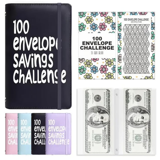 📣🔥Livre défi d’épargne 100 enveloppes