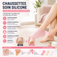 🔥Masque hydratant pour les pieds, chaussettes exfoliantes en silicone, chaussettes de protection pour la plage (lot de 3)