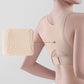 Soutien-gorge sans armatures beige pour femme, bonnets moulés souples et respirants non amovibles, tenue de sport pour le yoga, la gym et l'entraînement quotidie