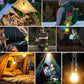 🏕️ 50 % DE RÉDUCTION – Lanterne de camping suspendue vintage