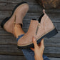 🎁Soldes -49 %⏳👢Bottines pour femmes à bout rond et fermeture éclair latérale