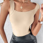Débardeur Femme Ultra Confortable 😌 à Encollure U | Avec Soutien-gorge Intégré pour un Look Parfait 💫✨