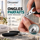 💅✨ Kit de manucure en acier inoxydable – Pince à cuticules, ciseaux à ongles, pince à ongles incarnés bec-de-corbeau, coffret cadeau 🎁