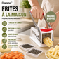 🔥PROMOTION EXCEPTIONNELLE : 50 % DE RÉDUCTION - 🌞Coupe-pommes de terre en acier inoxydable pour frite