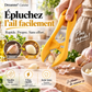 🧄✨ L'outil miracle pour éplucher l'ail en acier inoxydable | 🏠 Pince à ail rapide et efficace pour un usage domestique ✋ Épluche manuellement les gousses sans vous blesser les mains ⚡ Épluchez facilement l'ail d'un simple pincement