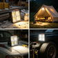 ⏳ 50% DE RÉDUCTION – OFFRE LIMITÉE ! ⏰ Lampe de Travail Solaire Portable – Plastique – 40 LED & 4 Modes & 4800 mAh for Extérieur & Urgence