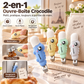 🐊 Un petit crocodile aux multiples usages ! Ouvre-boîtes et décapsuleur 2-en-1 | Pour ouvrir les boîtes, les bouteilles et les flacons de sirop | Rangement magnétique. Portable, mignon et indispensable à la maison