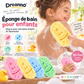 🛁 50 % de réduction pour une durée limitée ! Éponge de bain pour enfants : douce pour la peau, élimine la sueur, les cellules mortes et les impuretés ✨