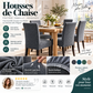 🔥‑50% Réduction ! Housse de chaise extensible 🪑 Ajustement parfait, anti-tache, protège et rénove vos chaises facilement ✨