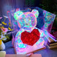 💕 60% DE RÉDUCTION POUR LA SAINT-VALENTIN ! 🎁 Ours Lumineux Coloré – Le Cadeau Magique Qui Illumine Son Cœur !