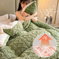 🛏️ Couette d'hiver en peluche épaisse, ultra-douce et chaude – Chaleureuse et confortable ✨
