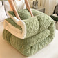 🛏️ Couette d'hiver en peluche épaisse, ultra-douce et chaude – Chaleureuse et confortable ✨