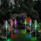 🔥Promotion de Noël 50% de réduction - 🎄7 arbres de Noël solaires à couleurs changeantes Lumières🎄