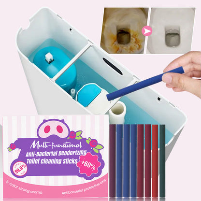 📢📢4 dernières heures : Grande vente⏰⏰Bâtonnets de nettoyage de toilettes multifonctionnels, antibactériens et désodorisants🌈