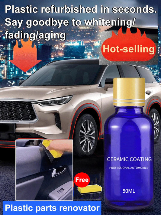 💖SOLDES 49 % DE RÉDUCTION💖【Renouvellement instantané】Agent de rénovation pour cuir et plastique d'intérieur automobile