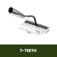 💎 50% DE RÉDUCTION ! 💎 Râteau de Désherbage en Acier au Carbone – 5/6/7/8 Dents, Anti-Rouille & Multi-Usage pour Jardin 🌿🪛