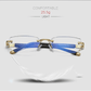 🏆👓 Saphir haute dureté ✨ Anti bleu progressive Far And Near Lunettes de lecture à double usage