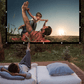 🎬 60% DE RÉDUCTION VENTE CHAUDE! ✨ Écran de Cinéma Géant Portable pour l'Extérieur - Projection HD 4K avec Pied Réglable pour Soirées en Plein Air 🌟🌙