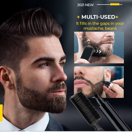 ⏰Achetez-en 1, obtenez-en 1 gratuitement🔥Kit de stylos imperméables pour remplir la barbe