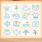 💝Children's Early Learning Magnetic Drawing Board