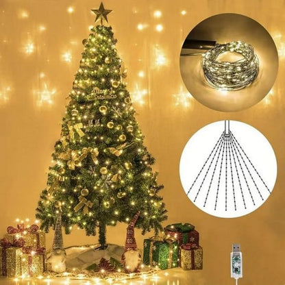 📢📢 60% DE RÉDUCTION ! ✨Guirlandes Lumineuses LED de Noël avec Effet Scintillant de Luciole
